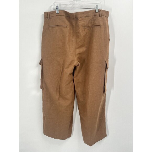 Banana Republic Tan Wide Leg Pants - Picture 3 of 5